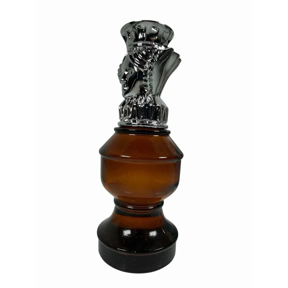 FULL Avon The Queen Chess Piece Oland After Shave Bottle with Box 3 fl oz